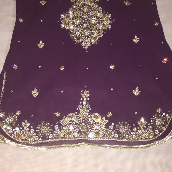 Beautiful Bollywood 3 Piece outfit size age 6 - Picture 4 of 8